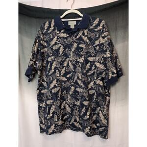 Notre Dame Cutter & Buck Men's Polo Shirt Pineapple Size Large (368)